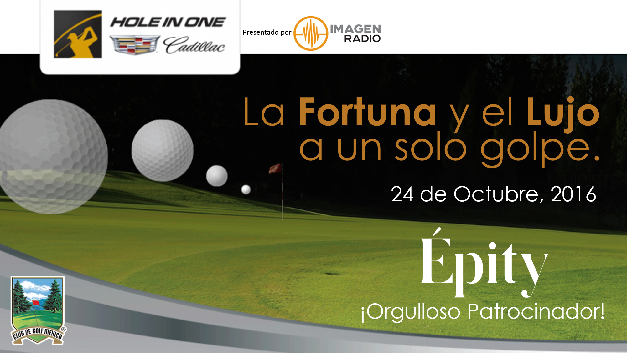 Torneo de Golf \”Hole In One Cadillac\”